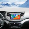 Android CarPlay Radio for 2015-2018 Hyundai Tucson, 9'' Touch Screen for Tucson Bluetooth Radio with Wireless CarPlay Android Auto Support GPS Navigation Mirror Link FM RDS DSP 2+64G view 1