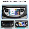 Android CarPlay Radio for 2015-2018 Hyundai Tucson, 9'' Touch Screen for Tucson Bluetooth Radio with Wireless CarPlay Android Auto Support GPS Navigation Mirror Link FM RDS DSP 2+64G view 2