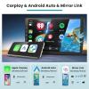 Android CarPlay Radio for 2015-2018 Hyundai Tucson, 9'' Touch Screen for Tucson Bluetooth Radio with Wireless CarPlay Android Auto Support GPS Navigation Mirror Link FM RDS DSP 2+64G view 3