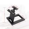 TV Bracket Universal TV Stand TV Floor Stand Mount Monitor Base Bracket 12-24 Inches 360 Degree Rotation The Pitch Angle Can Be Adjusted by 90 Degrees (Black) view 3