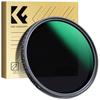 K&F CONCEPT 72mm Variable ND2-400 ND Lens Filter Waterproof 1-9 Stops Adjustable Ultra-Thin Camera Lens ND Filter with 24 Multi-Layer Coatings (D-Series) view 1
