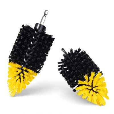 Prozwee 2PCS Tile Corner Drill Brush,New-Tapered Design for Clean Corners