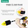Prozwee 2PCS Tile Corner Drill Brush,New-Tapered Design for Clean Corners view 4