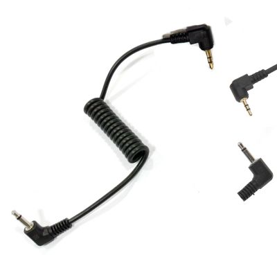 Remote Shutter Connecting Cord Camera Remote, 2.5mm Male to 3.5mm Male Camera Shutter Cord for PE 16NE, RF 602, JY 2004 Receiver, Gold Plated