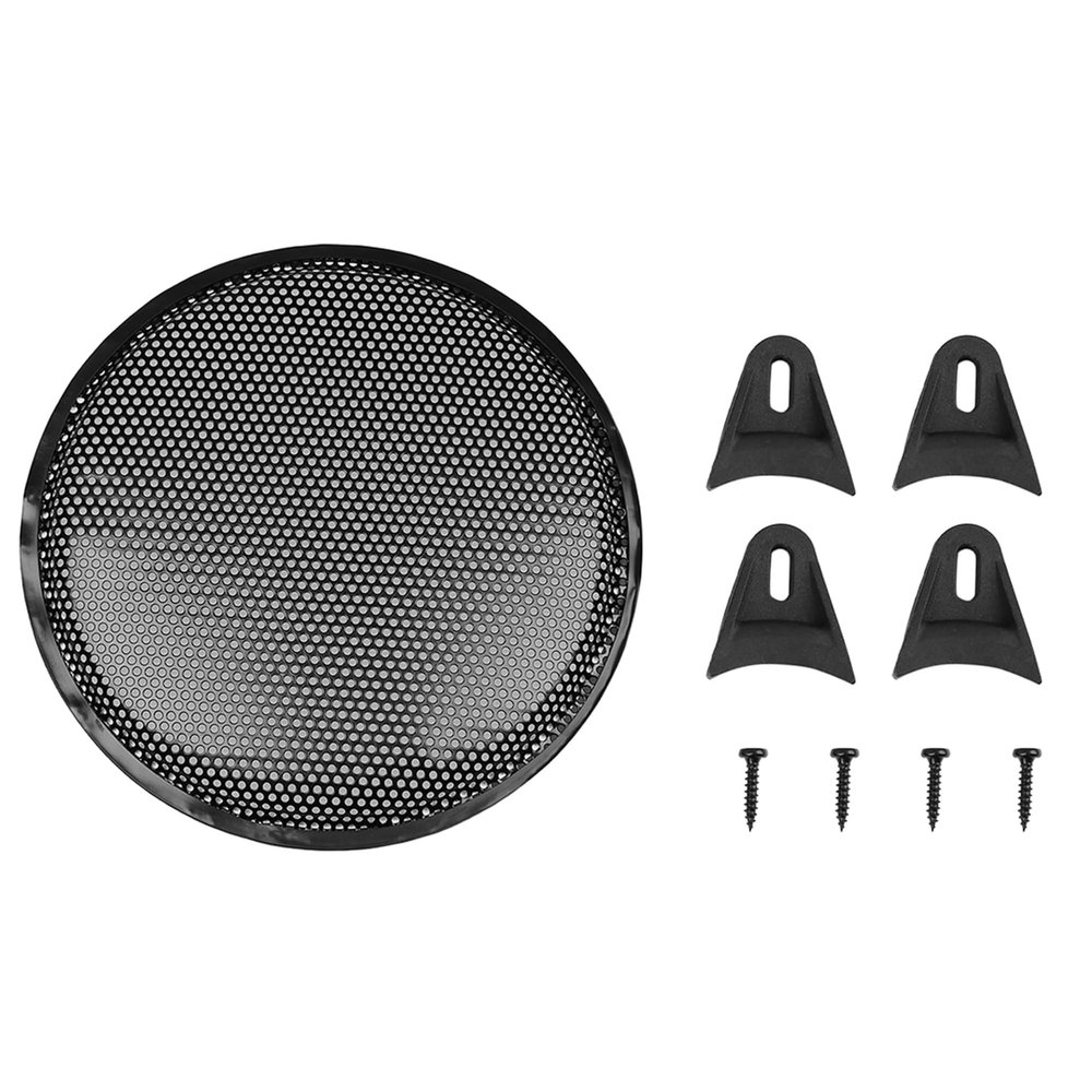 Unifizz Car Grill Cover Mesh Protector Speaker Cover Woofer Subwoofer Grill 12"