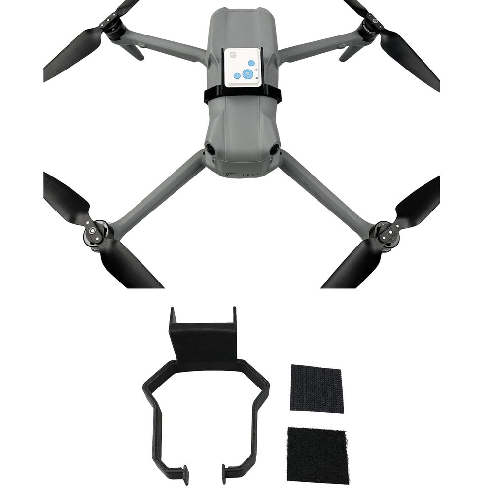 Drone GPS Tracker Mounting Bracket for DJI Air 3 Anti-Theft Hidden GPS Tracker Case Holder Surface Adhesive Mount