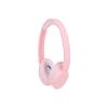 Altec Lansing Kid Safe 2-in-1 Bluetooth and Wired Headphones, Noise Cancelling, Volume Control, Wireless, Foldable Design (Pink) view 1