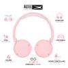Altec Lansing Kid Safe 2-in-1 Bluetooth and Wired Headphones, Noise Cancelling, Volume Control, Wireless, Foldable Design (Pink) view 2
