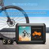 VSYSTO WiFi Motorcycle Dash Camera, Parking Monitoring, 3CH 4 Inch Screen Motorbike Camera System with TPMS, GPS, Front and Left and Right Camera, Assisted Driving Mode, Temperature Display, G-Sensor view 2