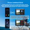 VSYSTO WiFi Motorcycle Dash Camera, Parking Monitoring, 3CH 4 Inch Screen Motorbike Camera System with TPMS, GPS, Front and Left and Right Camera, Assisted Driving Mode, Temperature Display, G-Sensor view 4