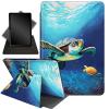 Case for Kindle Scribe 10.2 inch 2022 Release,360 Degree Rotating Stand Smart Protective Cover Case for 10.2 Amazon Kindle Scribe 2022 Release,Ocean Sea Turtle Fish view 1