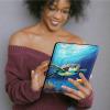 Case for Kindle Scribe 10.2 inch 2022 Release,360 Degree Rotating Stand Smart Protective Cover Case for 10.2 Amazon Kindle Scribe 2022 Release,Ocean Sea Turtle Fish view 3
