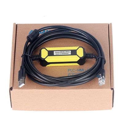 Applicable USB-S6-L-T00-3.0 Servo Commissioning Cable IS620P Series Download Communication Cable Black: 3m