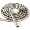 AYTOSH 1 Meter Spiral Cable Wrap Plumbing Hoses, Stainless Steel Metal Thread Cable Hose Tube Flexible Soft Pipe Sleeve Protection Replacement Accessories (Size : Inner Diameter 25mm) view 2