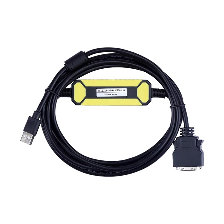 Applicable USB-MR-CPCATCBL3M Servo Commissioning Cable MR-J2S MR-J2 Communication Cable Connection Download Black