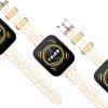 Compatible for Amazfit Bip 5 Band, Lamshaw 22mm Soft Silicone Glitter Clear Sport Strap Compatible with Amazfit Balance / Bip 5 / Cheetah Pro / Cheetah / GTR 47mm / GTR 2 / GTR 3 / GTR 3 Pro / GTR 4 / view 2