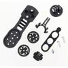XBERSTAR 5D ACR Integrated Handlebar Computer Mount Holder for Garmin/Bryton/Cateye Edge Bicycle Computer Holder, Road Bike Cycling Computer (Black) view 1