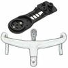 XBERSTAR 5D ACR Integrated Handlebar Computer Mount Holder for Garmin/Bryton/Cateye Edge Bicycle Computer Holder, Road Bike Cycling Computer (Black) view 3