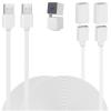UYODM 2Pack 10Ft/3M USB Extension Cable Compatible with WYZE Cam V3/V2/V4, WYZE Cam Pan V3/V3 Pro/ V2, IPX7 Waterproof Extension Charging Cable Power Your WYZE Cam Continuously - White view 1