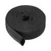 PATIKIL 0.6" Dia 6.5FT Nylon Protective Hose Sleeve, Cable Cover Sheath Protection for Welding Tig Torch Hydraulic Hose, Black view 1