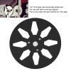 1/4 7 Inch Takeup Reel, 8 Hole Universal Open Reel Sound Tape Empty Reel, Open Reel Audio Aluminum Alloy Takeup Reel for Recording (Black) view 4