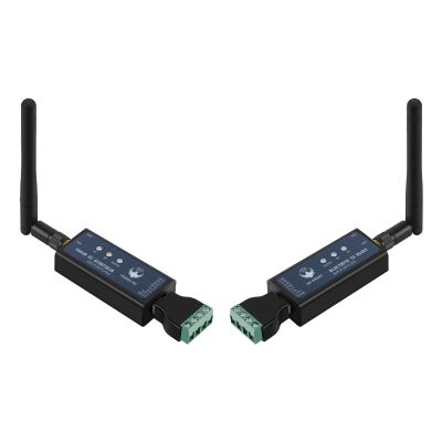 DX-CP24 RS485 to Bluetooth Serial Adapter Industrial Wireless Bluetooth Communication Module to RS485 Converter, Change 485 Wired Device to Wireless, Supports Modbus Protocol, DC 5-36V (for Device)