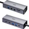 14 in 1 Docking Station Dual Monitor Compatible for MacBook/Dell/Surface/HP Laptop view 1