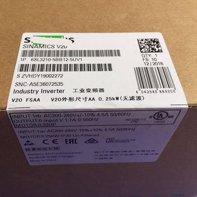0.25KW 6SL3210-5BB12-5UV1