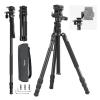 SmallRig CT195 Video Tripod Kit, 73" Camera Tripod with Pan Tilt Fluid Head for Vertical/Horizontal Shooting, Max Load 15kg / 33Ibs for Camcorder, Mirrorless, DSLR - 4307 view 1