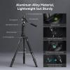 SmallRig CT195 Video Tripod Kit, 73" Camera Tripod with Pan Tilt Fluid Head for Vertical/Horizontal Shooting, Max Load 15kg / 33Ibs for Camcorder, Mirrorless, DSLR - 4307 view 4