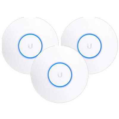 Ubiquiti UAP-AC-HD-US UniFi AC HD 802.11AC Wave2 Dual-Band Wi-Fi Access Point (3-Pack) (Renewed)