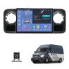 13.3 Inch Android 13 Double Din Stereo Car Multimedia Radio for Mercedes-Benz Sprinter (2018-2022), Touch Screen Support WiFi Bluetooth Steering Wheel Control Carplay,4+64 view 1