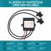 YIPIN HEXHA DC Converter 12V 24V to 5V 6A 30W Dual USB Female DC Buck Converter Adapter Step Down Module view 4