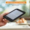 Electronic Book Reader, EBook EInk 6 Inch Ereader 600 X 800 Resolution Kindle Paperwhite 2023 Portable EBook Readers Display 300DPI Blue Cover Black 4G Reader Case for (Black) view 2