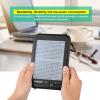 Electronic Book Reader, EBook EInk 6 Inch Ereader 600 X 800 Resolution Kindle Paperwhite 2023 Portable EBook Readers Display 300DPI Blue Cover Black 4G Reader Case for (Black) view 3
