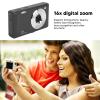 4K Digital Camera for Kids Teens - 50MP 2.7 Inch HD TFT Screen, 16X Zoom Autofocus, Portable Selfie Camera for Travel Photography, Video Recording, Face Recognition, Timer view 3