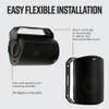 Polk Audio Atrium 4 Outdoor Speakers with Bass Reflex Enclosure | 4 Speaker Pack (2 Pairs, Black) - All-Weather Durability | Broad Sound Coverage | Speed-Lock Mounting System |2 Pairs (Black) view 4