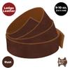 ELW 9-10 oz (3.6-4mm) Latigo Leather Belt Grade Straps & Strips | Size: 3.25"x50" (8.3x127cm) | Rust | Full Grain Cowhide, Heavy Duty Holsters, Sheathes, Harness, Saddle, Guitar Straps, DIY Crafts view 4