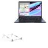 BoxWave Stand and Mount Compatible with ASUS Zenbook Pro 16X OLED (UX7602) - Pocket Aluminum Stand 3-in-1, Portable Multi Angle Viewing Riser - Metallic Silver view 1