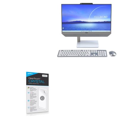 BoxWave Screen Protector Compatible with ASUS Zen AiO 22 A5200 - ClearTouch Crystal (2-Pack), HD Film Skin - Shields from Scratches