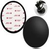 2 Pcs 80mm Adhesive Dashboard Mat Mounting Disc,3.15" Universal Suction Cup Mounting Disc for Dashcam Windshield Mount,GPS,Tablet,Car Phone Holder Base with Adhesion,Black(Red on White Background) view 1