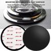 2 Pcs 80mm Adhesive Dashboard Mat Mounting Disc,3.15" Universal Suction Cup Mounting Disc for Dashcam Windshield Mount,GPS,Tablet,Car Phone Holder Base with Adhesion,Black(Red on White Background) view 3