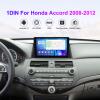 Android 12 Car Radio Stereo for Honda Accord 8th 2008-2012,10.1 inch 8 Core GPS Navigation Wireless Wired Car-Play Android Auto IPS Touchscreen BT FM AM RDS DSP Head Unit, 4GB RAM 32GB ROM view 2