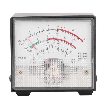 SWR Test Meter,Pointer Type Power Detector,Standing Wave Ratio Meter,for Yaesu FT857 FT897, Tool for Optimizing Your Radio
