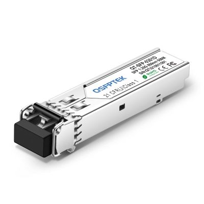 1000Base-SX Transceiver, Generic Compatible Gigabit Multimode SFP to LC Module, MMF 850nm,550m,DOM, Mini-GBIC for Open Switch