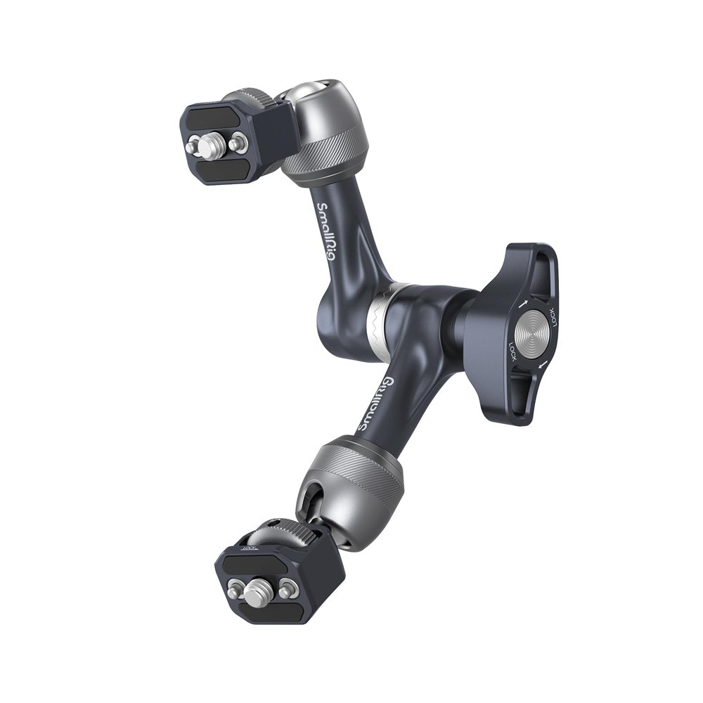 SMALLRIG 7" Rosette Magic Arm, Camera Monitor Mount, Articulating Arm with 1/4"-20 Screws and Anti-Twist Pins, Max Load Capacity 3.5kg Friction Arm, for Cameras, Monitors, LED Lights and Phones