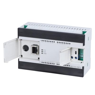 Compatible AMX-FX3U-26MT-E Ethernet Controller with Ethernet Port Analog Industrial Control Board Digital 16 in 10 Out Analog 2 in 1 Out Ethernet Type