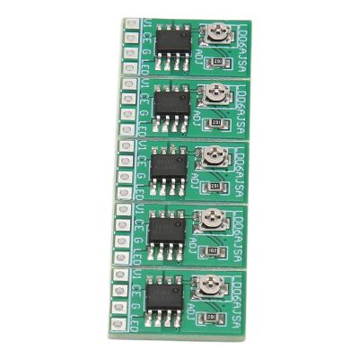 LED Driver Board, 30 to 1500MA Adjustable Rugged LED Constant Current Driver with Temperature Regulation for 3. 3.7V 4.5V 5V 6V LED Driver