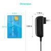 KONKIN BOO Replacement 12V AC Adapter Charger for DIRECTV DCFR0-01 DCFRO-01 DC to RF Adapter Power Supply Cord Mains PSU view 3