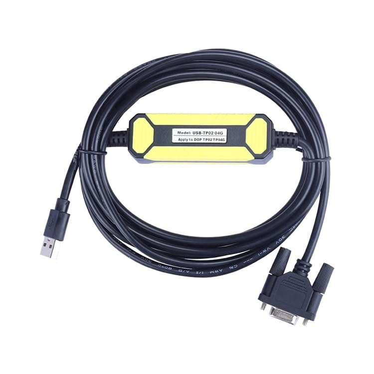 for USB-TP02/04G Programming Cable PC-TP02G TP04G Text Display Communication Download Cable with Shielded Ring :2m